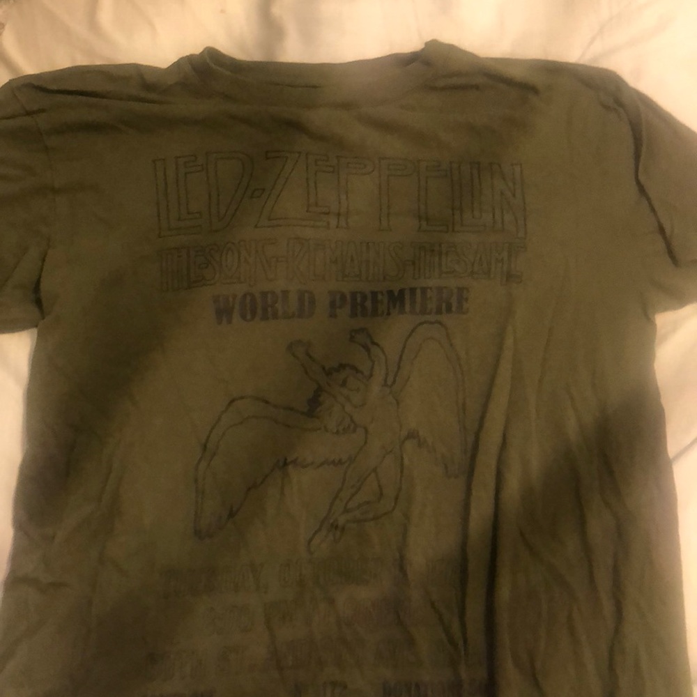 led zepplin tshirt